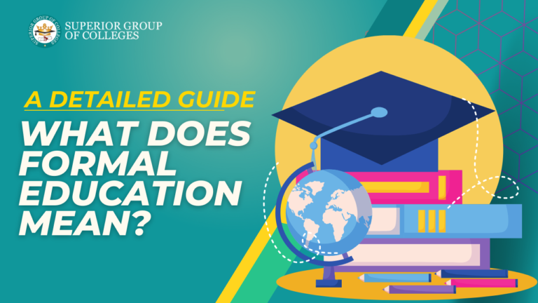 What Does Formal Education Mean?