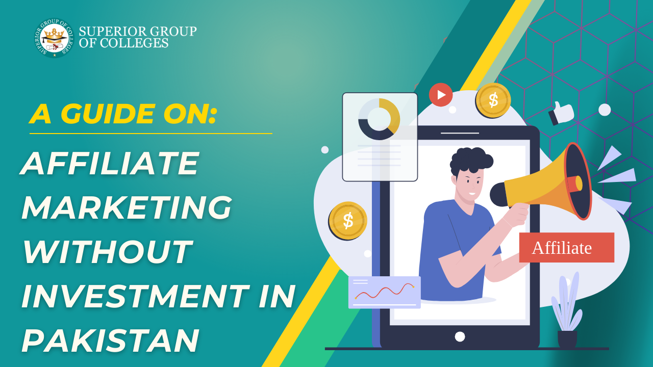 Affiliate marketing without investment in Pakistan