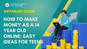 How to Make Money as a 14 Year Old Online