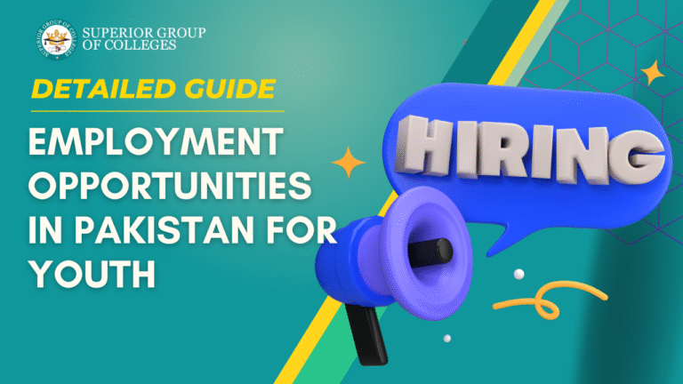 Employment Opportunities in Pakistan for Youth