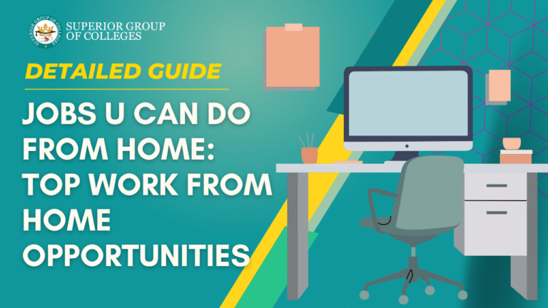 Jobs U Can Do From Home: Top Work From Home Opportunities
