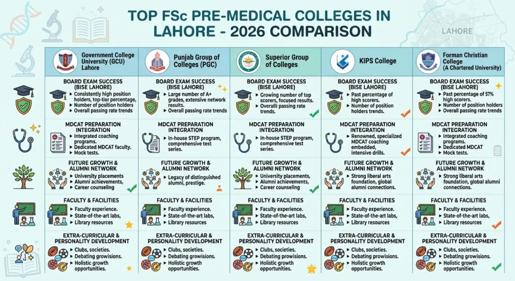 Best Colleges in Lahore for FSc Pre-Medical