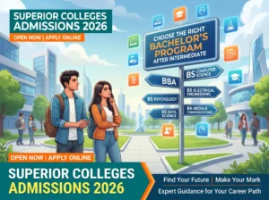 Bachelor Programs After Intermediate Superior Colleges Admissions 2026