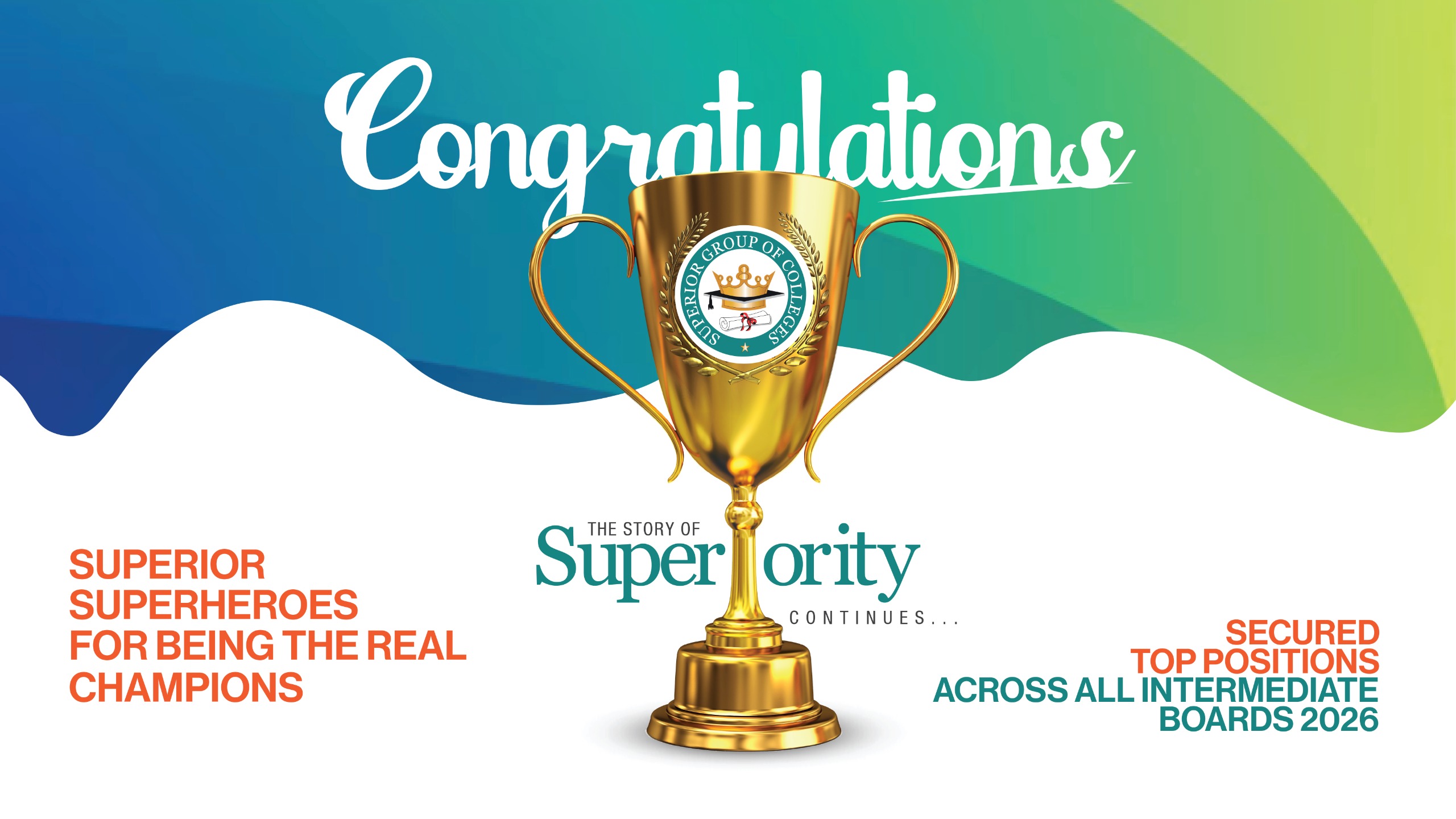 Superior Colleges Intermediate Result 2026 | Outstanding Achievements